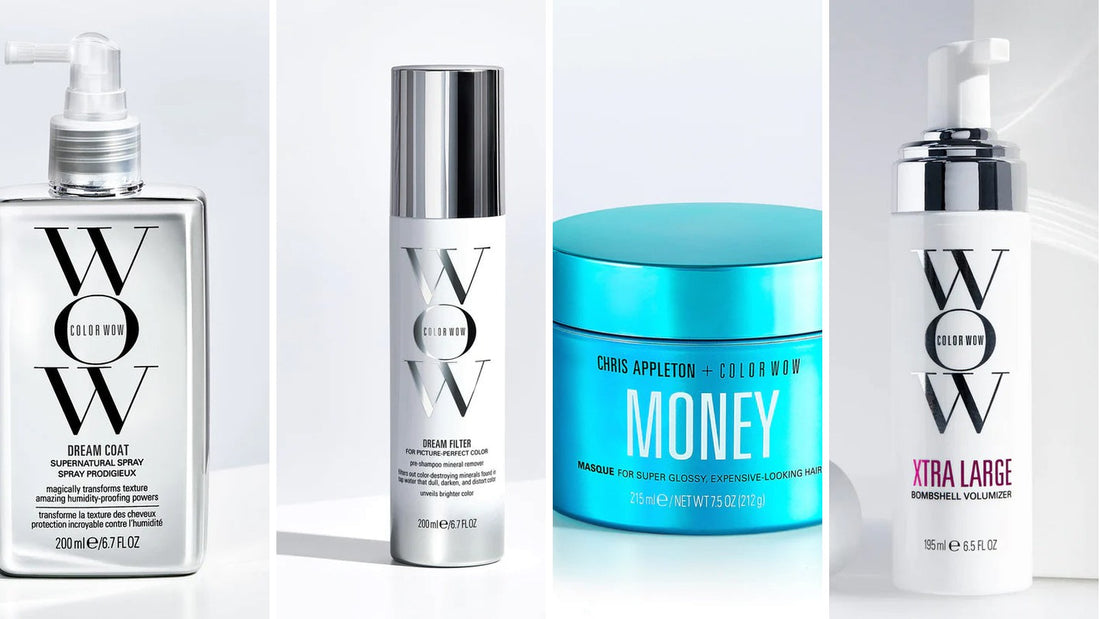 Color Wow Dream Coat, Money Masque, Dream Filter and Root Cover Up