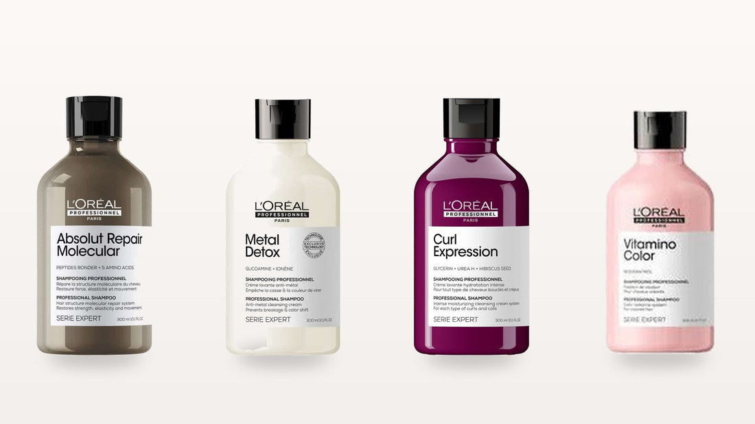 L'Oréal Professionnel shampoo and treatment ranges