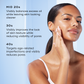 Guide to Medik8 Niacinamide Peptides by age: balances excess oil in your mid 20s, improves skin texture and reduces the visibility of pores in your 30s, and targets age-related imperfections in your 40s.