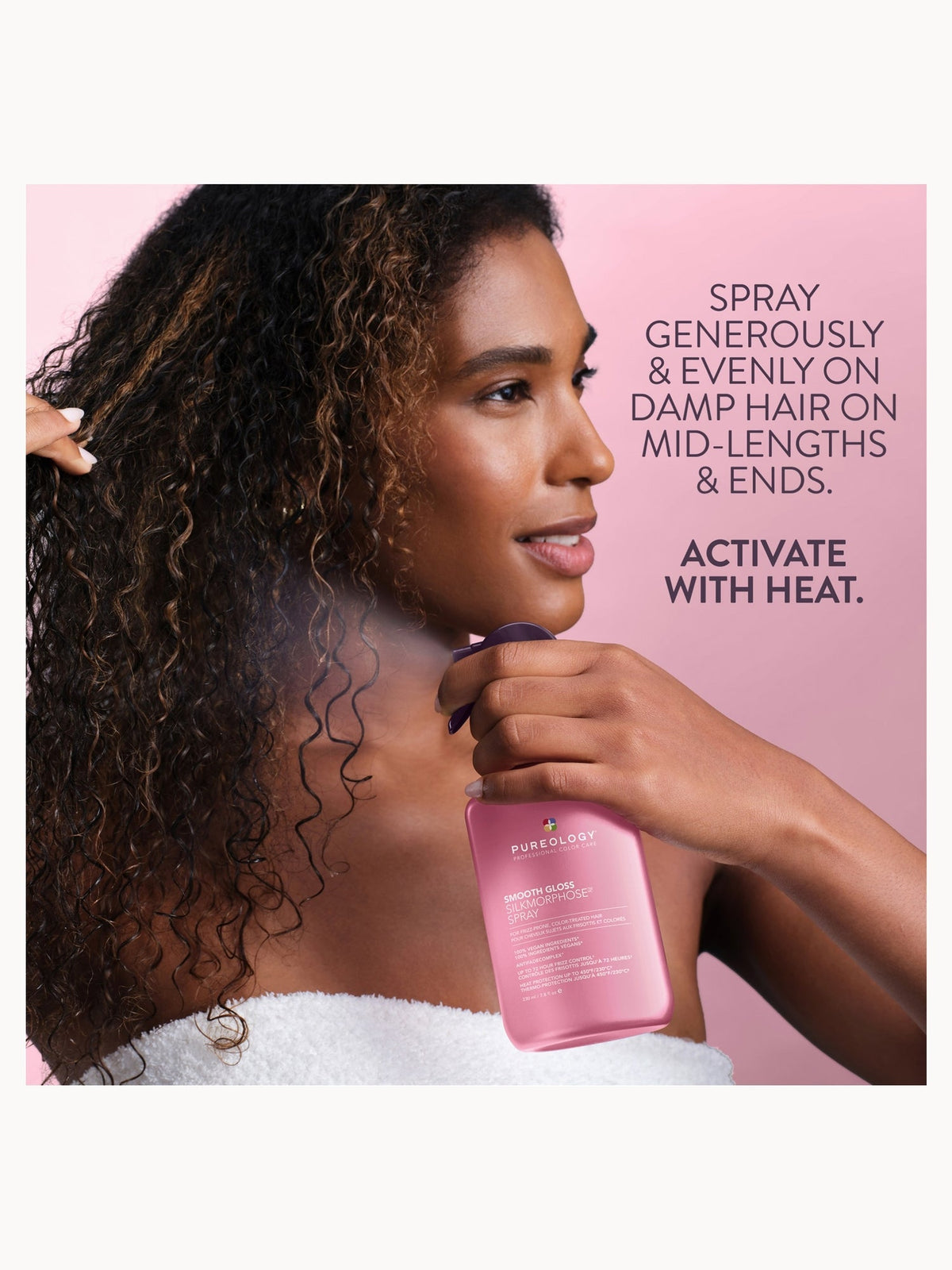 Pureology Smooth Gloss Silkmorphose Spray 30ml – brand image 8