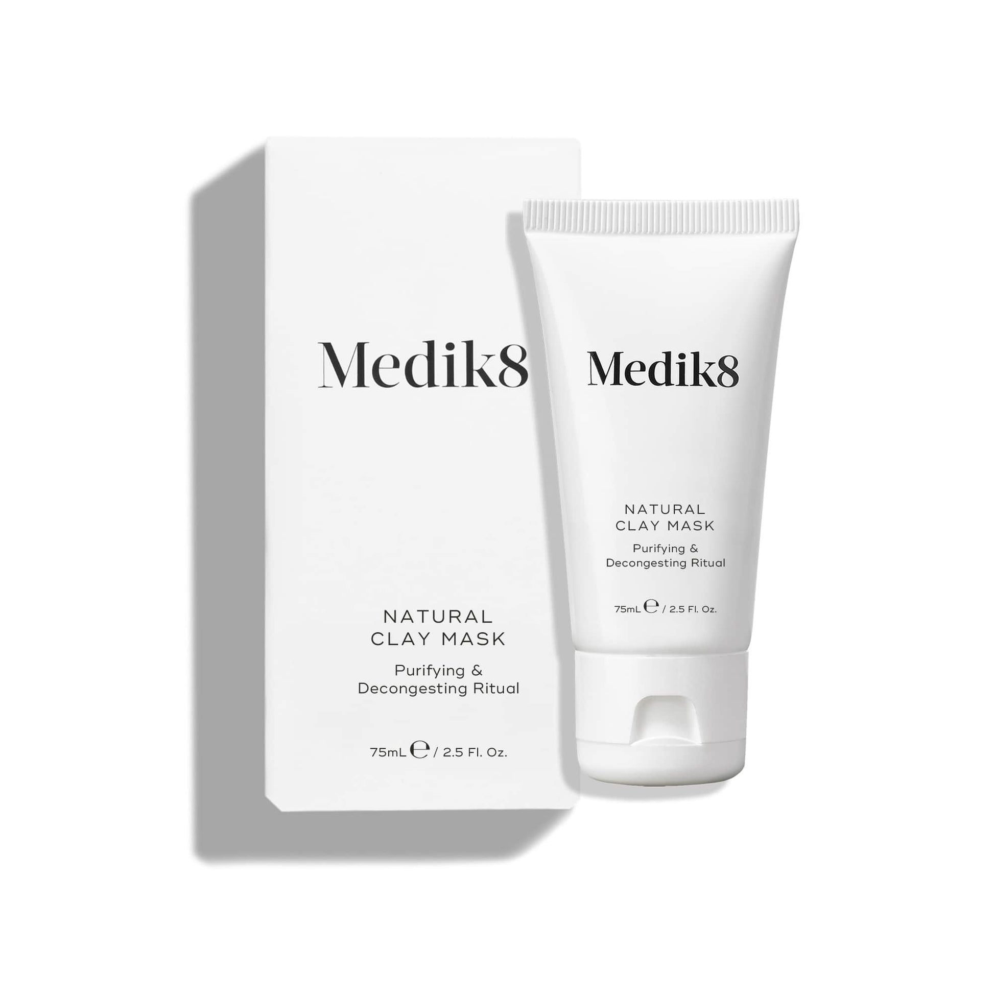 Medik8 Natural Clay Mask product and carton