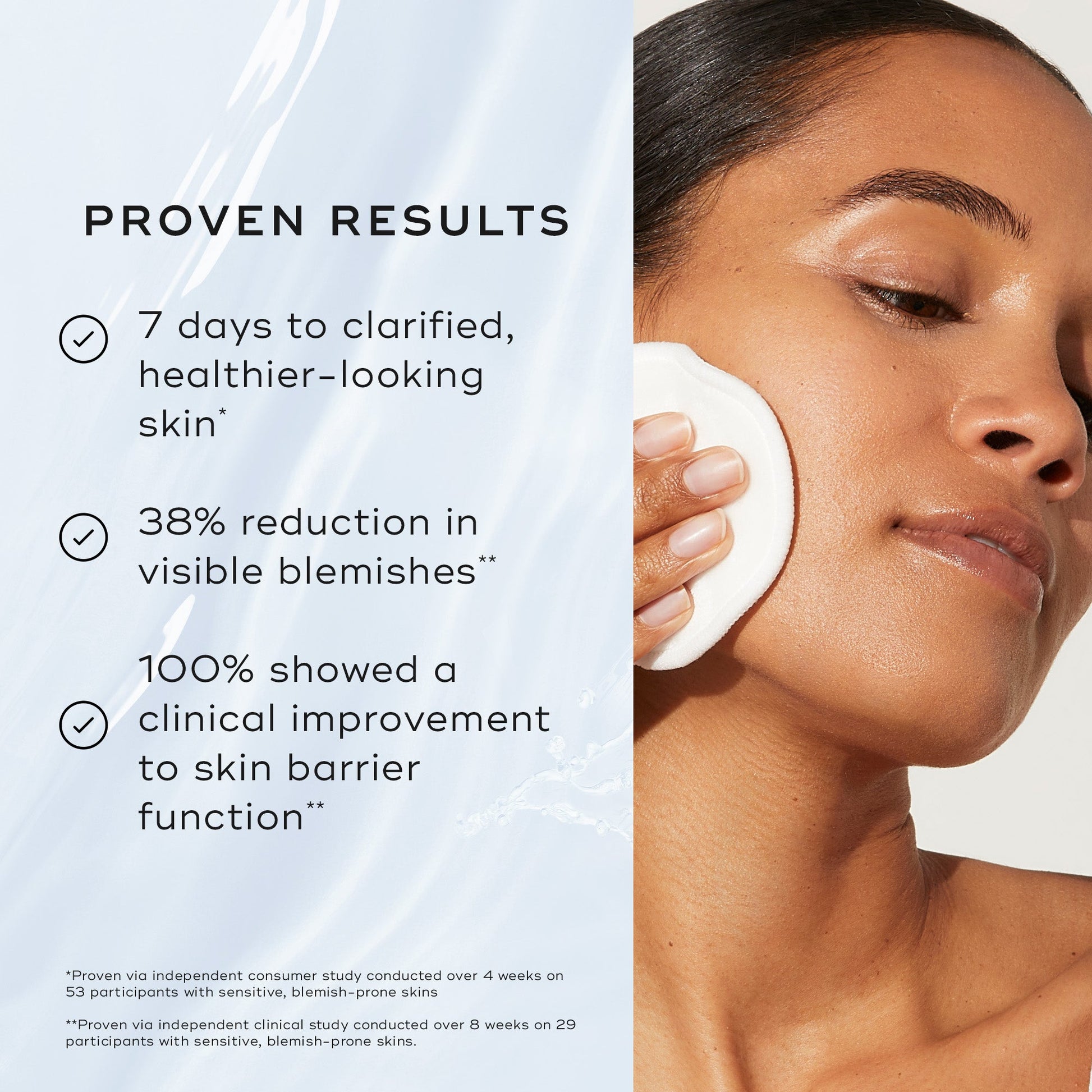 Medik8 Press & Clear key benefits - exfoliating 2% BHA tonic for blemish-prone skin