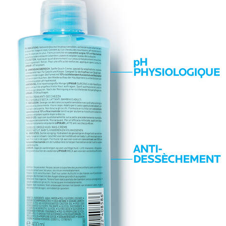 La Roche-Posay Lipikar Sugras Shower Gel 400ml