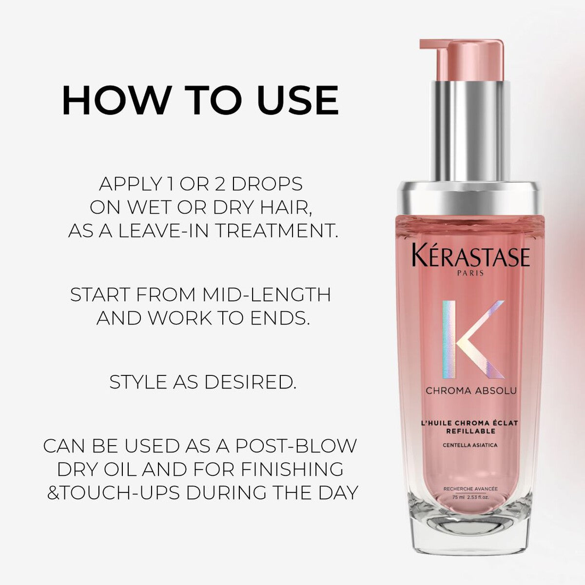Kerastase Chroma Absolu L'Huile Eclat Refillable 75ml