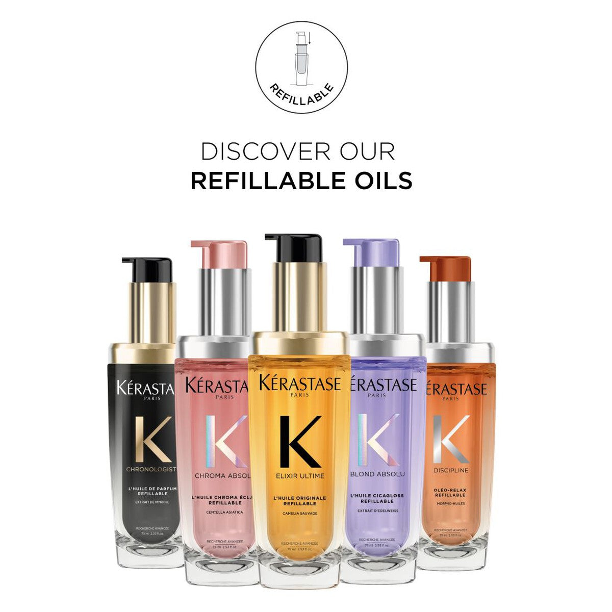 Kerastase Chroma Absolu L'Huile Eclat Refill 75ml