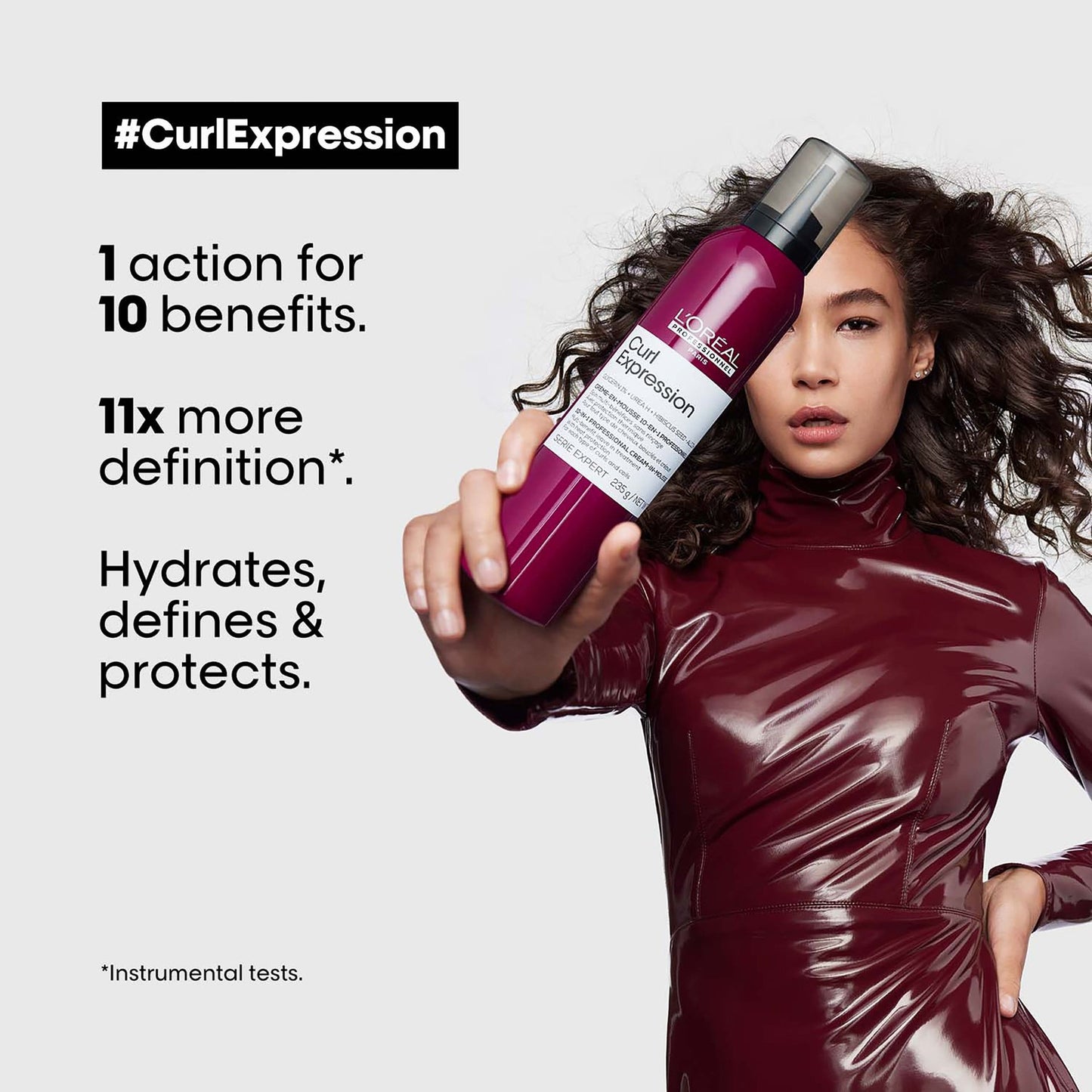 Curl Expression 10 in 1 Mousse results