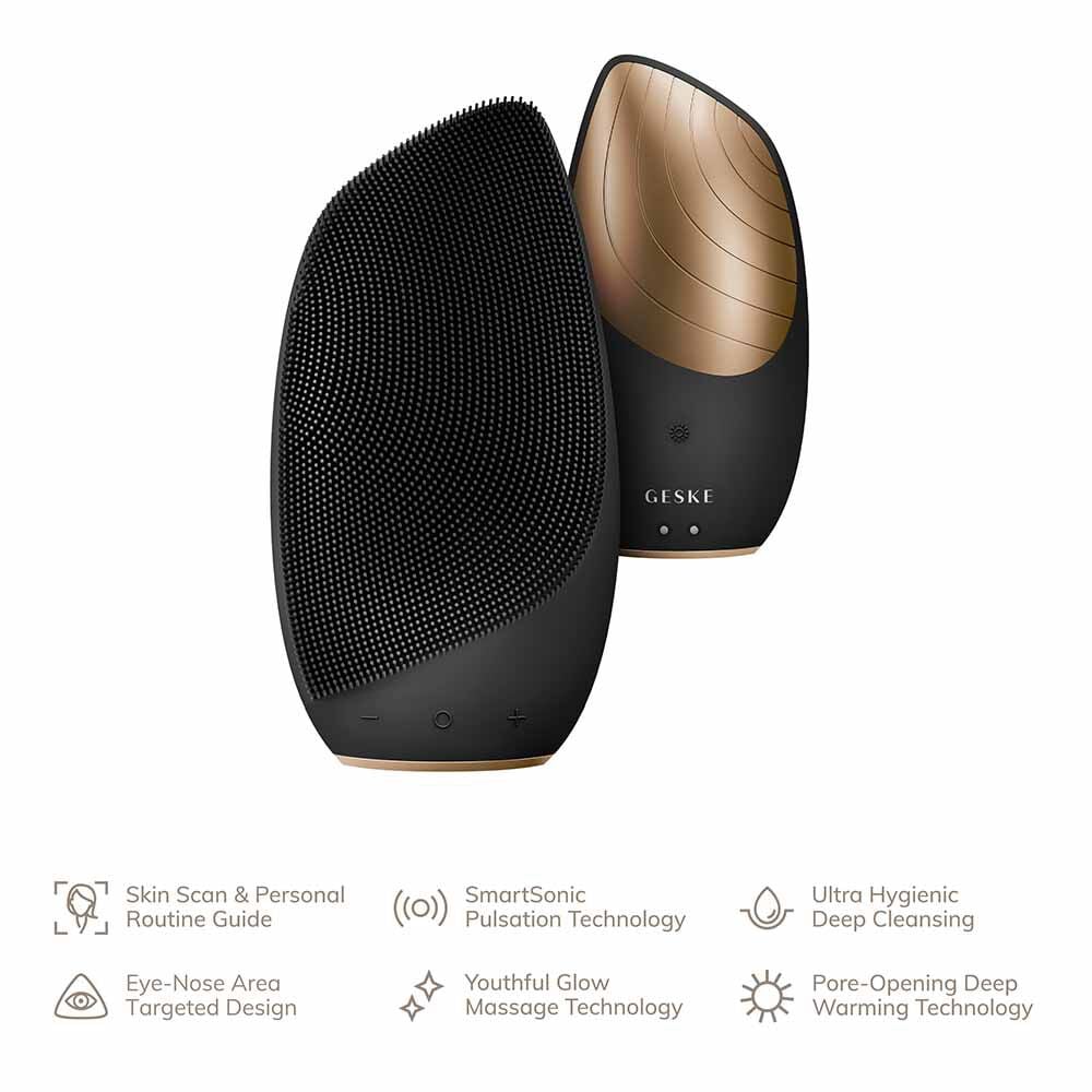 GESKE Sonic Thermo Facial Brush | 6 in 1