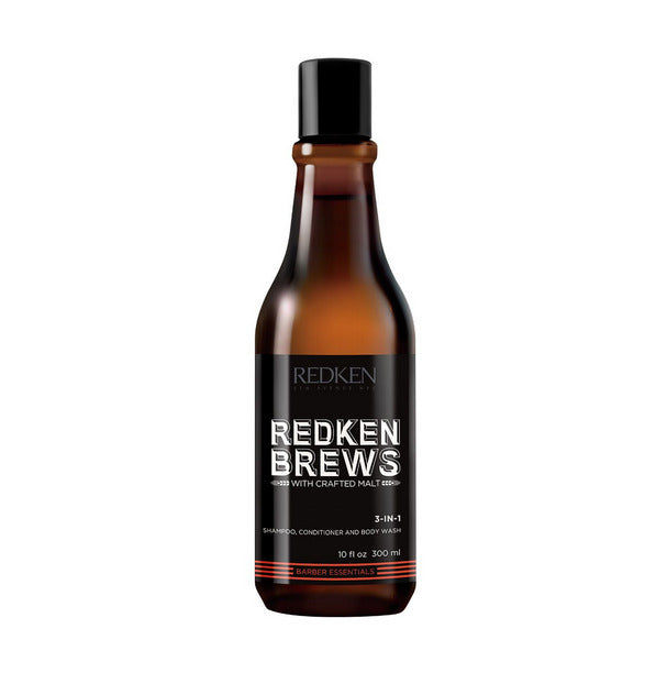 Redken Brews 3 in 1 Shampoo 300ml