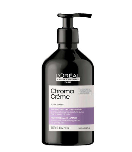 L'Oreal Professional Chroma Creme Neutralising Shampoo For Blondes To Platinum Blondes 500ml