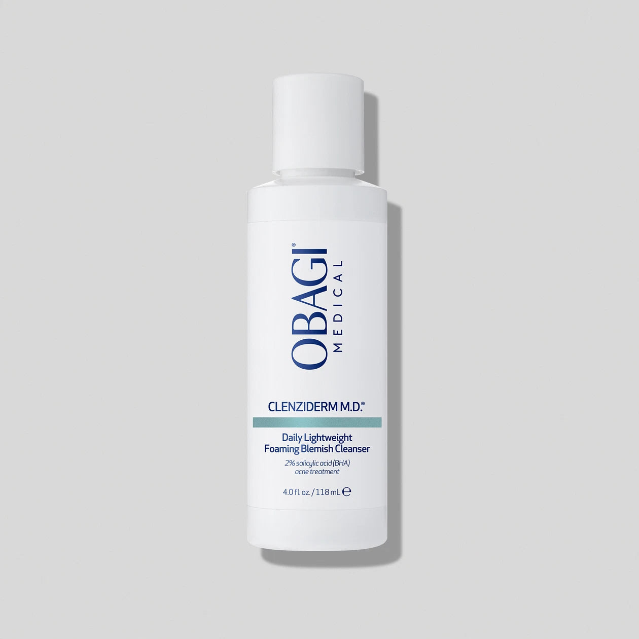 Obagi CLENZIderm M.D. Foaming Cleanser 118ml, 2% salicylic acid cleanser for blemish-prone skin
