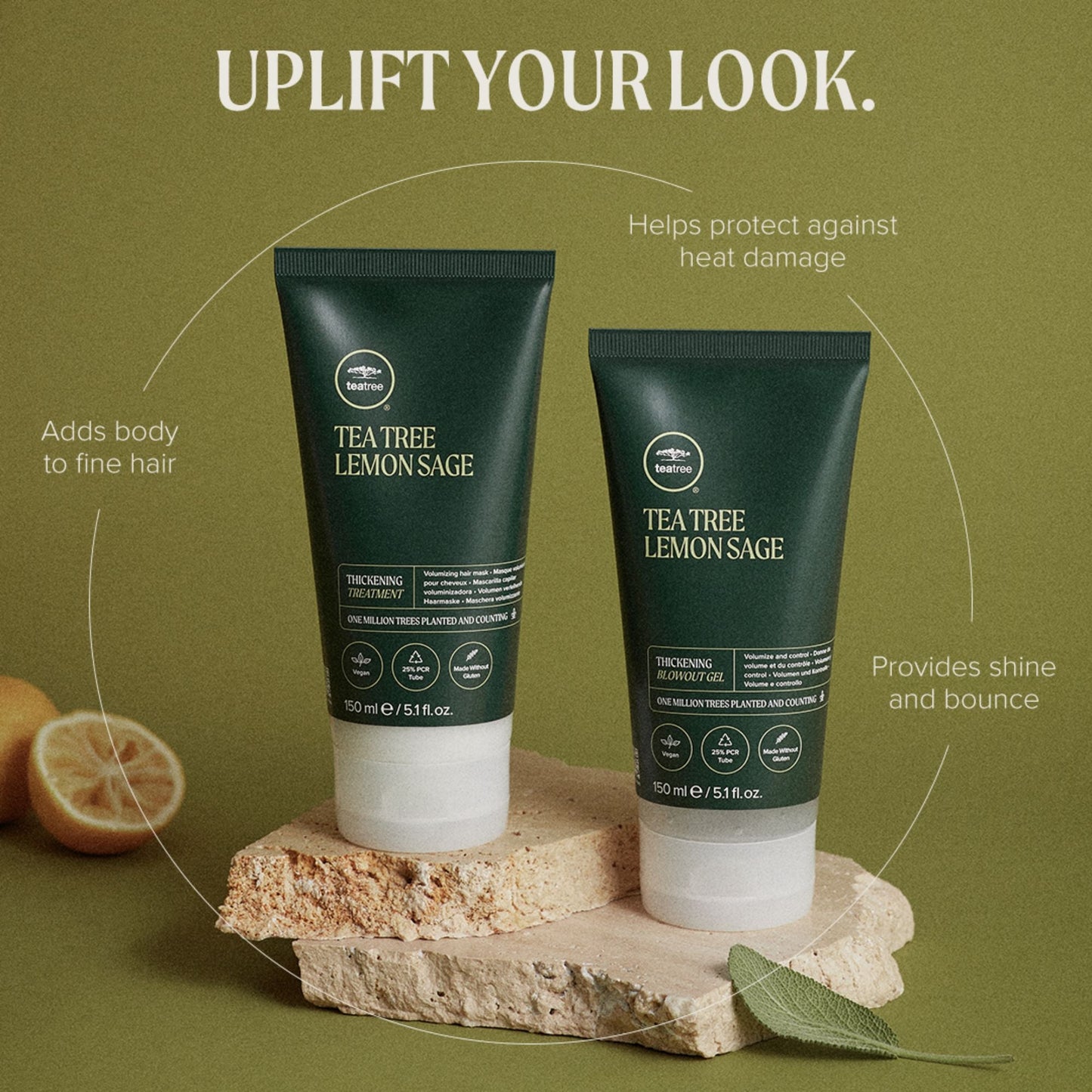 Paul Mitchell Tea Tree Lemon Sage Thickening Blowout Gel 150ml
