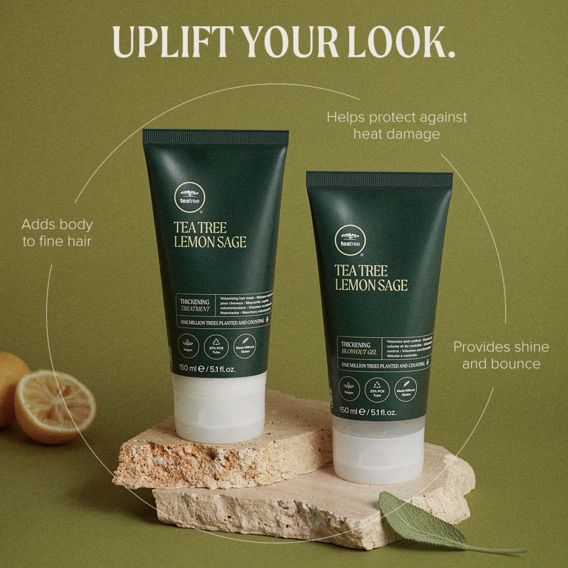 Paul Mitchell Tea Tree Lemon Sage Thickening Blowout Gel 150ml