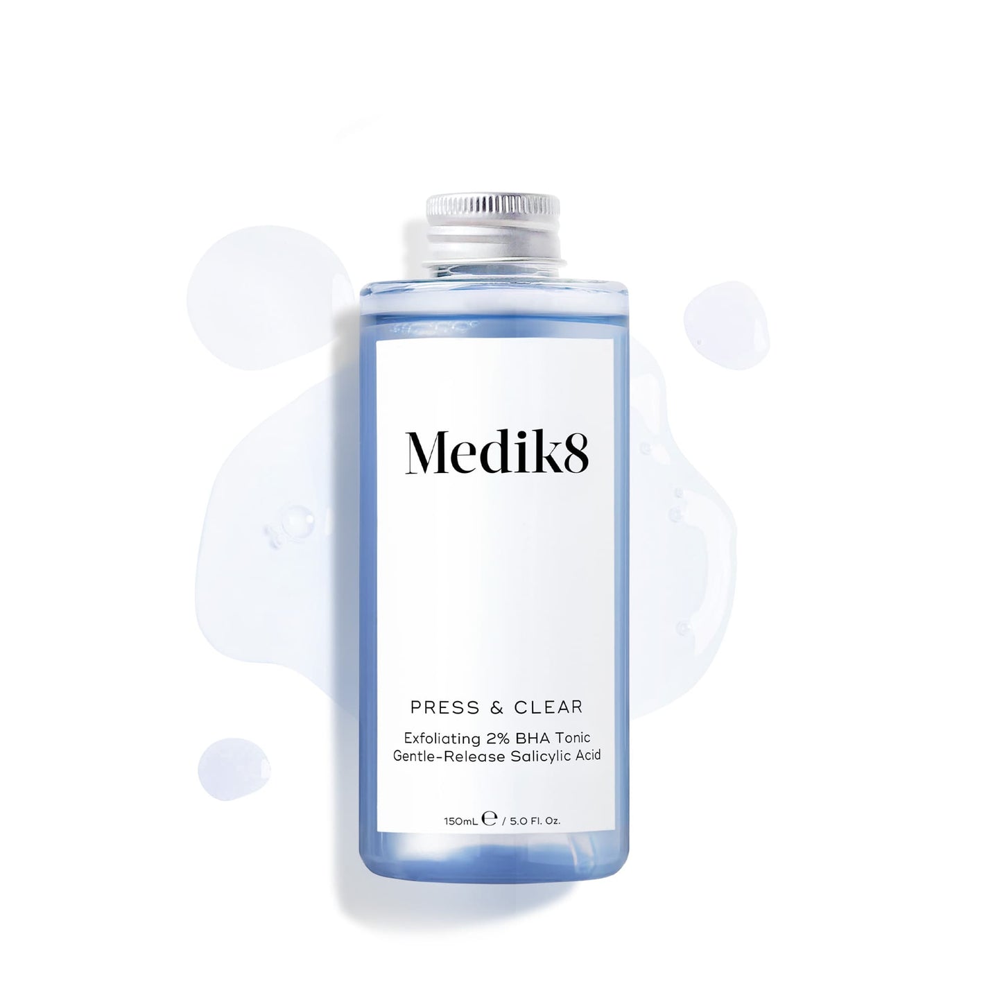Medik8 Press & Clear Refill 150ml refill bottle, second product view