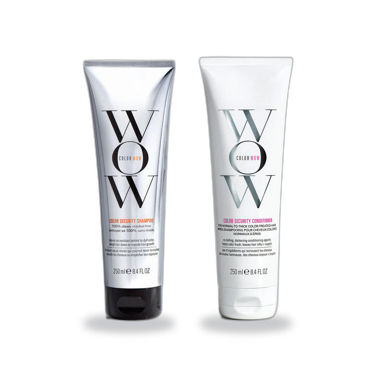 Color Wow Color Security Shampoo and Conditioner Bundle 250ml for normal to thick hair