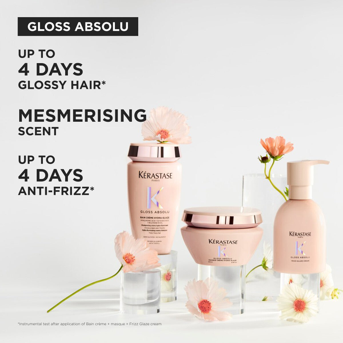 Kerastase Gloss Absolu Bain Creme Hydra-Glaze Shampoo Refill 500ml