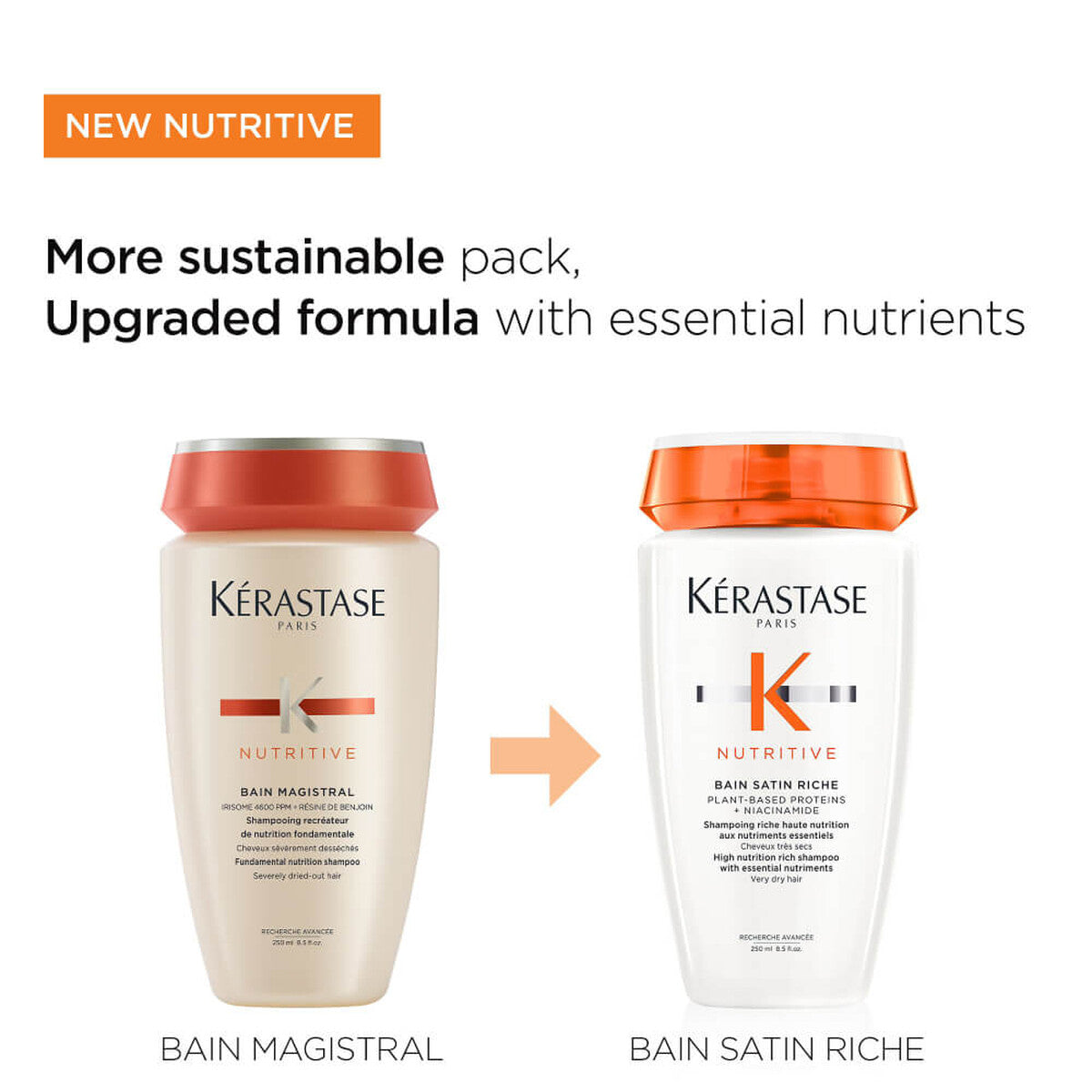 Kerastase Nutritive Bain Satin Riche Shampoo 500ml