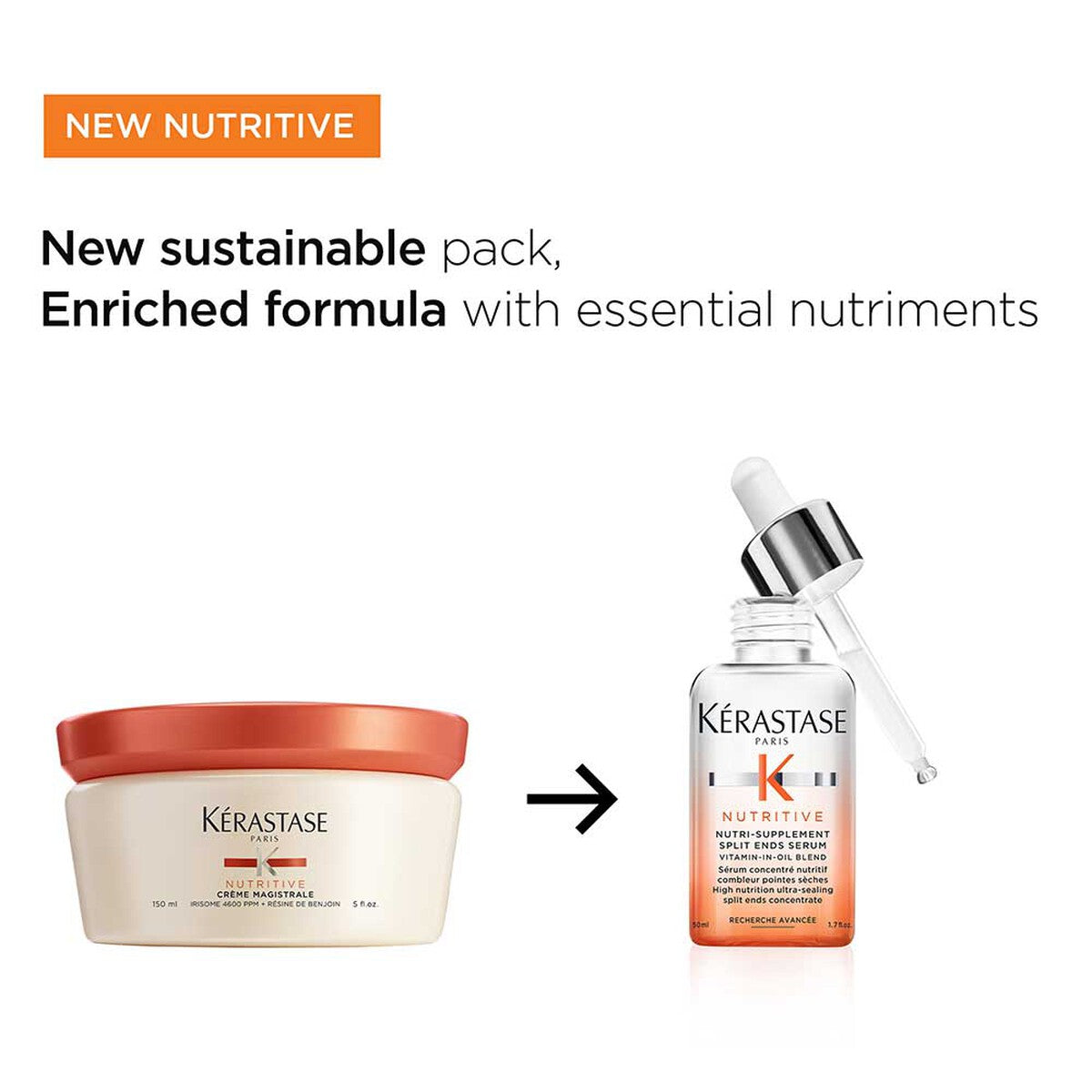 Kerastase Nutritive Nutri-Supplement Split Ends Serum 50ml