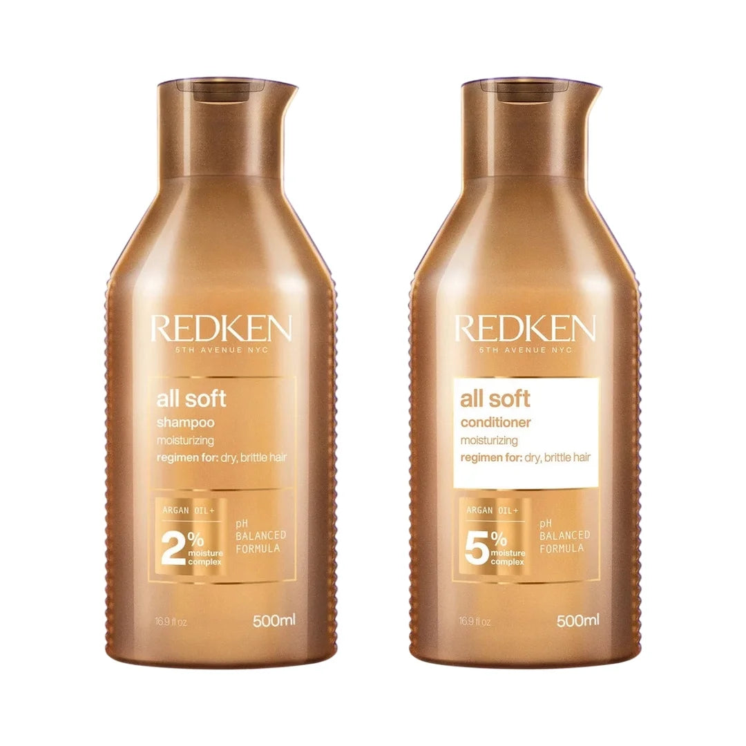 Redken All Soft Shampoo & Conditioner Bundle 500ml