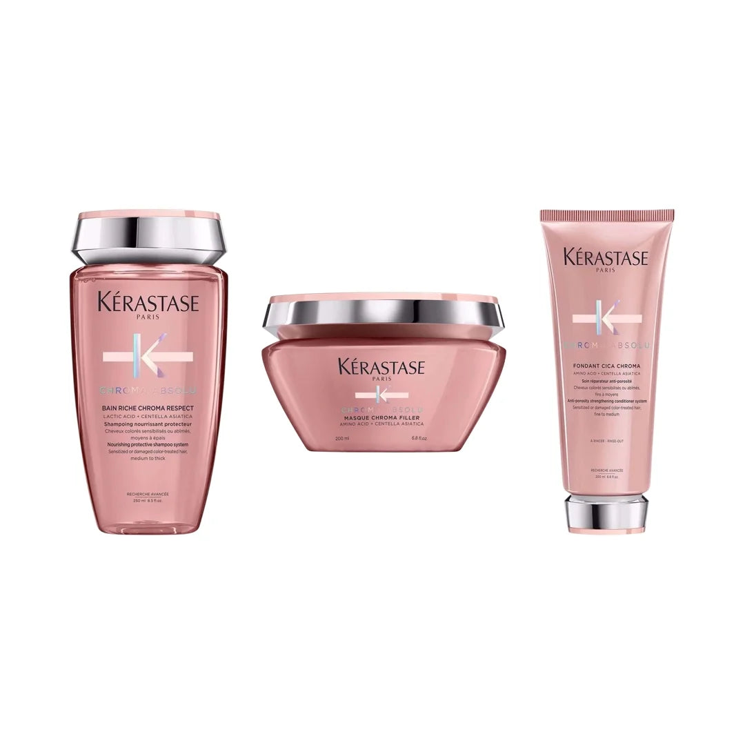 Kerastase Chroma Absolu Riche Haircare Trio Pack