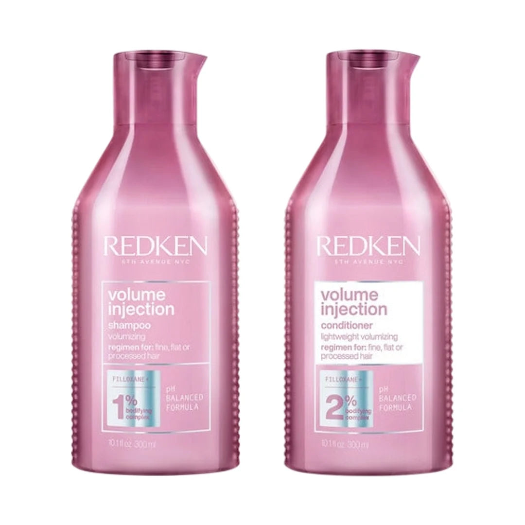 Redken Volume Injection Shampoo & Conditioner Bundle 300ml